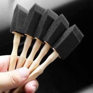 Foam paint brushes